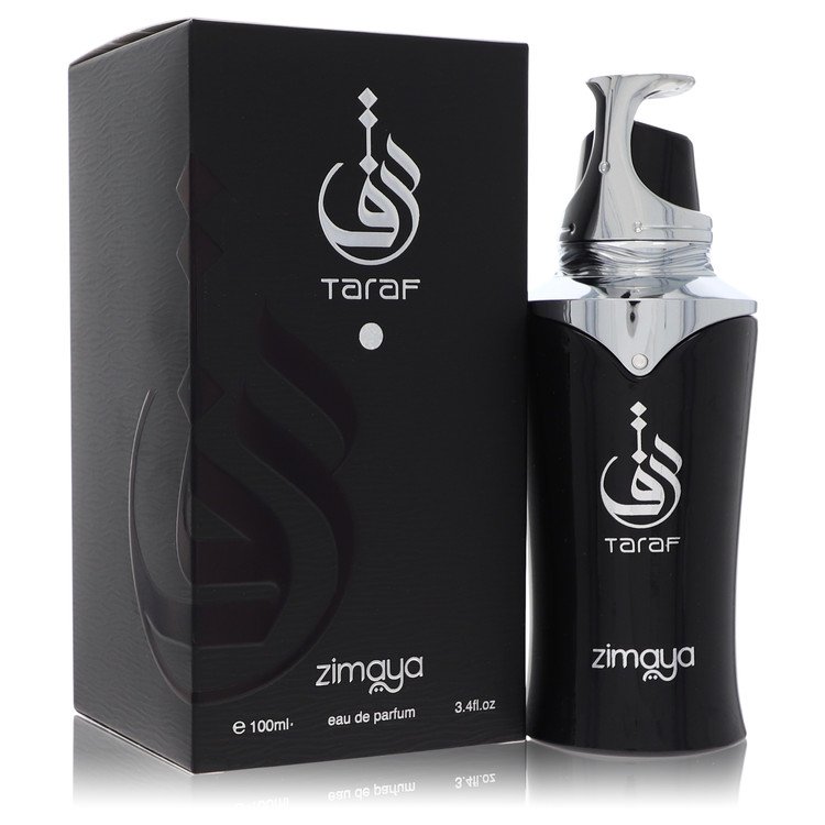 Afnan Zimaya Taraf Black Eau De Parfum Spray By Afnan 3.4 oz Eau De Parfum Spray For Men By Afnan