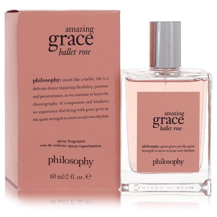 Amazing Grace Ballet Rose 2 oz Eau De Toilette Spray For Women By Philosophy