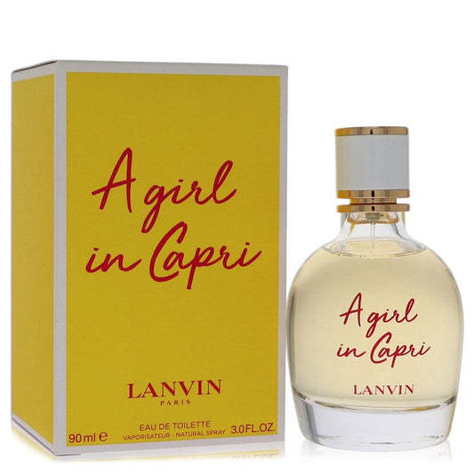 A Girl In Capri 3 oz Eau De Toilette Spray For Women By Lanvin