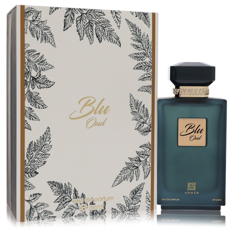 Ahmed Al Maghribi Blu Oud Eau De Parfum Spray 3.38 oz Eau De Parfum Spray (Unisex) For Women By Ahmed Al Maghribi