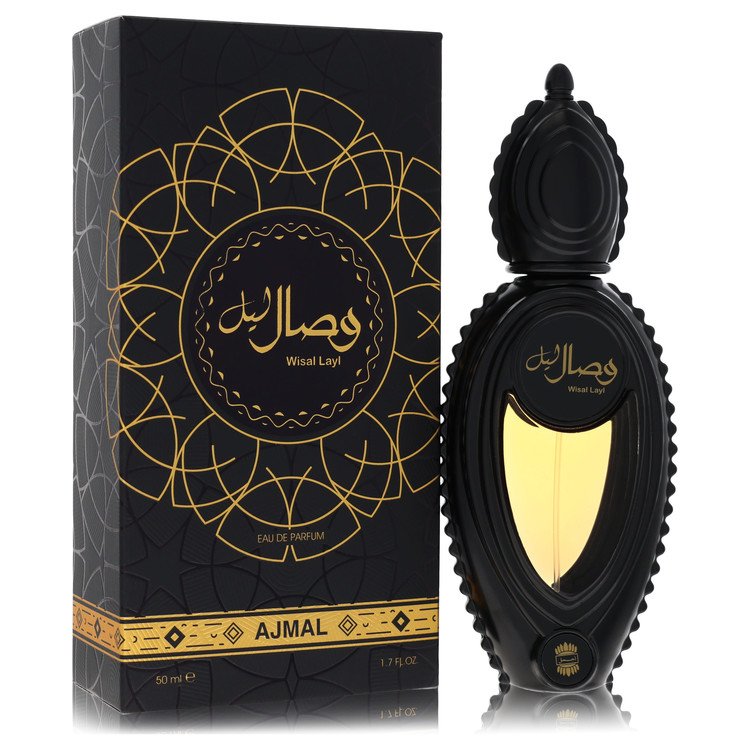 Ajmal Wisal Layl Eau De Parfum Spray 1.7 oz Eau De Parfum Spray (Unisex) For Men By Ajmal