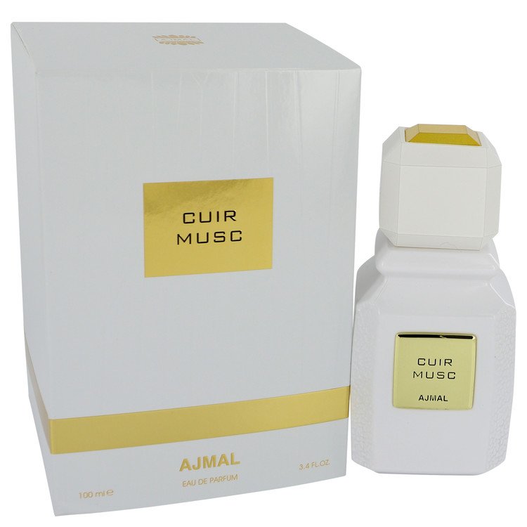 Ajmal Cuir Musc Eau De Parfum Spray 3.4 oz Eau De Parfum Spray (Unisex) For Women By Ajmal