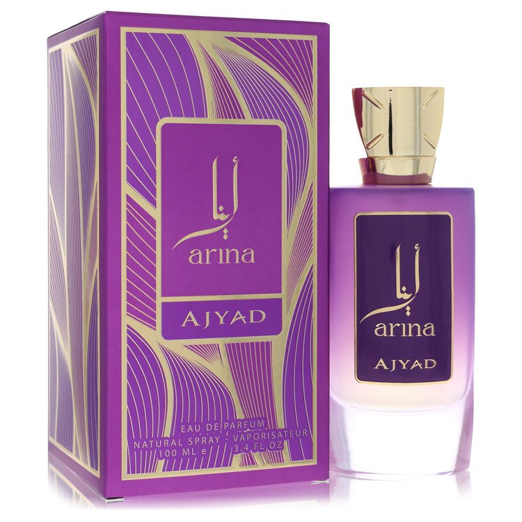 Ajyad Arina 3.4 oz Eau De Parfum Spray For Women By Ajyad
