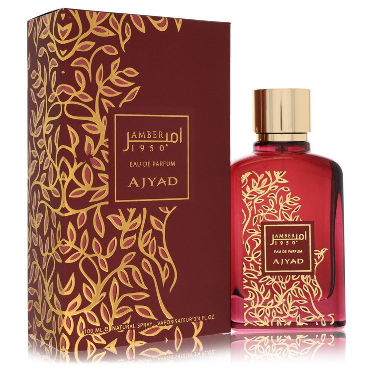 Ajyad Amber 3.4 oz Eau De Parfum Spray For Women By Ajyad
