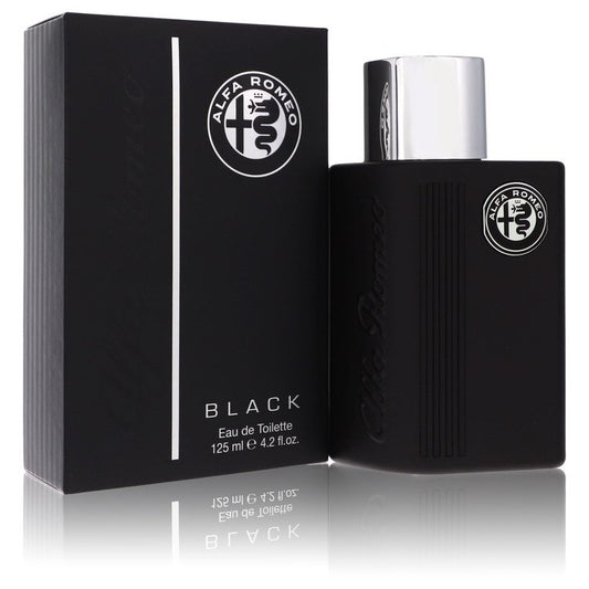 Alfa Romeo Black 4.2 oz Eau De Toilette Spray For Men By Alfa Romeo