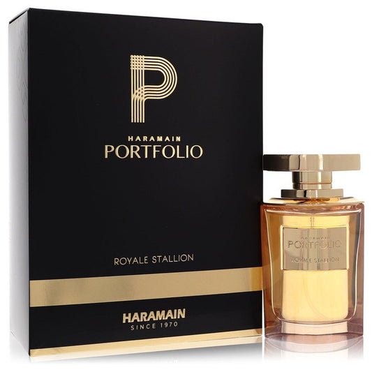 Al Haramain Portfolio Royale Stallion 2.5 oz Eau De Parfum Spray For Men By Al Haramain