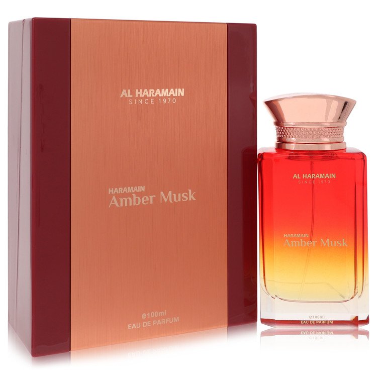 Al Haramain Amber Musk Eau De Parfum Spray 3.3 oz Eau De Parfum Spray (Unisex) For Men By Al Haramain