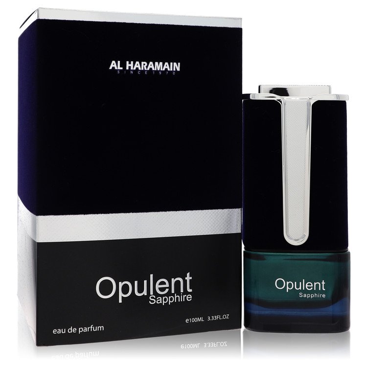 Al Haramain Opulent Sapphire Eau De Parfum Spray 3.3 oz Eau De Parfum Spray (Unisex) For Women By Al Haramain