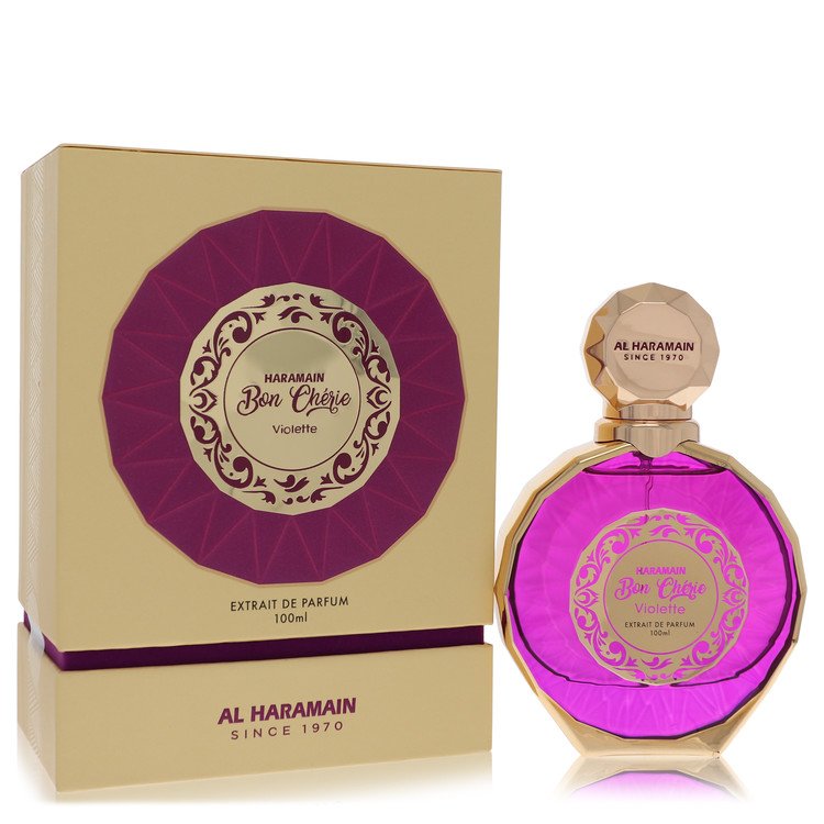 Al Haramain Bon Cherie Violette Extrait De Parfum Spray By Al Haramain 3.4 oz Extrait De Parfum Spray For Women By Al Haramain