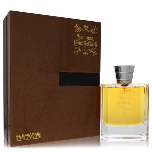 Al Haramain Amazing Mukhallath Eau De Parfum Spray 3.4 oz Eau De Parfum Spray (Unisex) For Men By Al Haramain