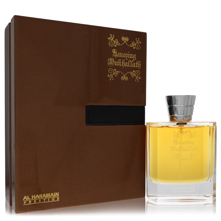 Al Haramain Amazing Mukhallath Eau De Parfum Spray 3.4 oz Eau De Parfum Spray (Unisex) For Men By Al Haramain