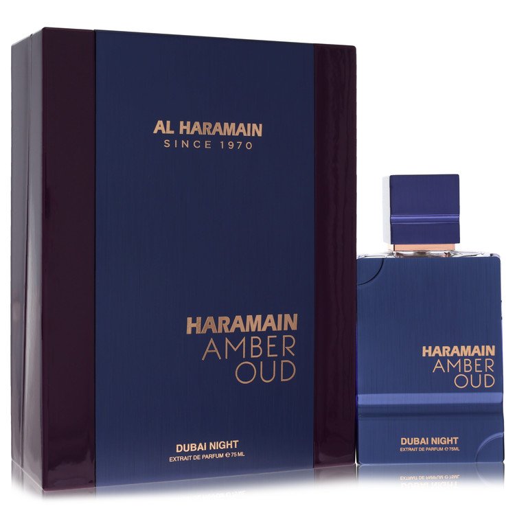 Al Haramain Amber Oud Dubai Night Extrait De Parfum Spray By Al Haramain 2.53 oz Extrait De Parfum Spray For Men By Al Haramain