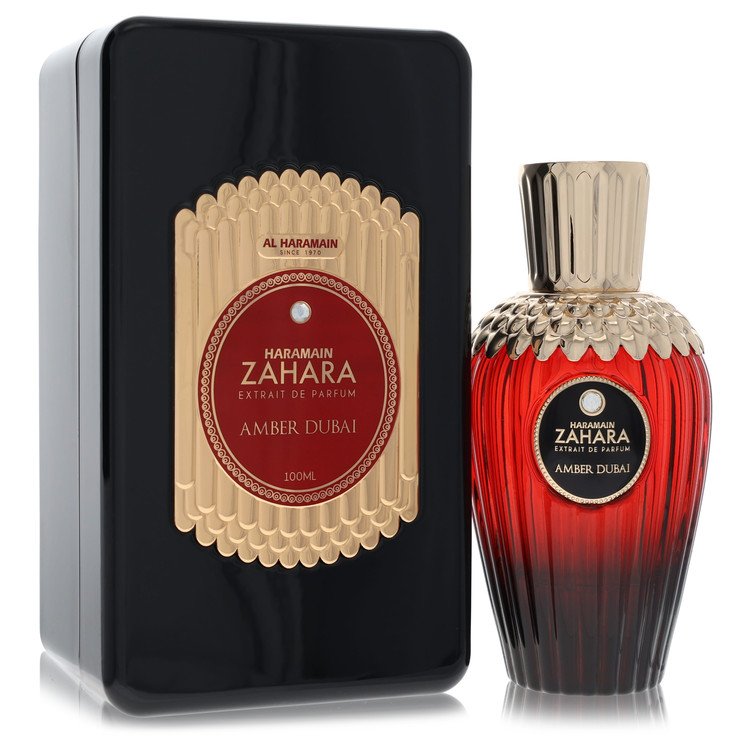 Al Haramain Zahara Amber Dubai Extrait De Parfum Spray By Al Haramain 3.33 oz Extrait De Parfum Spray For Men By Al Haramain