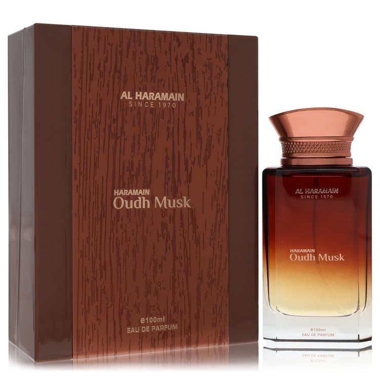 Al Haramain Oudh Musk 3.33 oz Eau De Parfum Spray For Men By Al Haramain