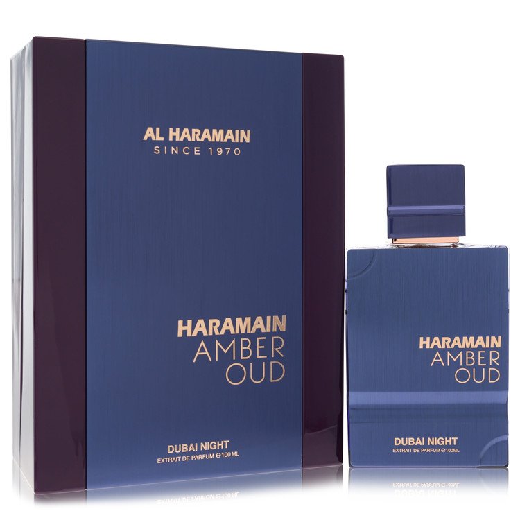 Al Haramain Amber Oud Dubai Night Extrait De Parfum Spray By Al Haramain 3.33 oz Extrait De Parfum Spray For Men By Al Haramain