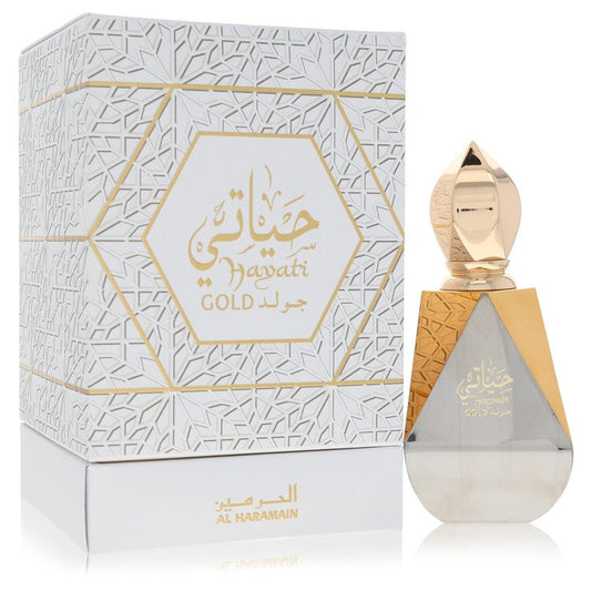 Al Haramain Hayati Gold 0.41 oz Concentrated Perfume Oil For Men By Al Haramain