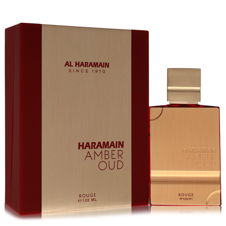 Al Haramain Amber Oud Rouge 4 oz Eau De Parfum Spray For Men By Al Haramain