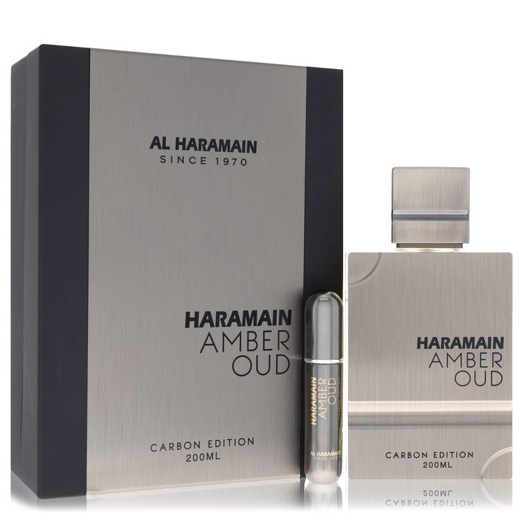 Al Haramain Amber Oud Carbon Edition 6.7 oz Eau De Parfum Spray (Unisex) For Men By Al Haramain