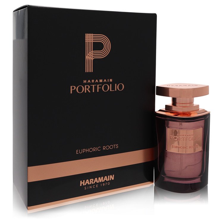 Al Haramain Portfolio Euphoric Roots Eau De Parfum Spray 2.5 oz Eau De Parfum Spray (Unisex) For Men By Al Haramain