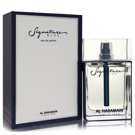 Al Haramain Signature Blue 3.3 oz Eau De Parfum Spray For Men By Al Haramain