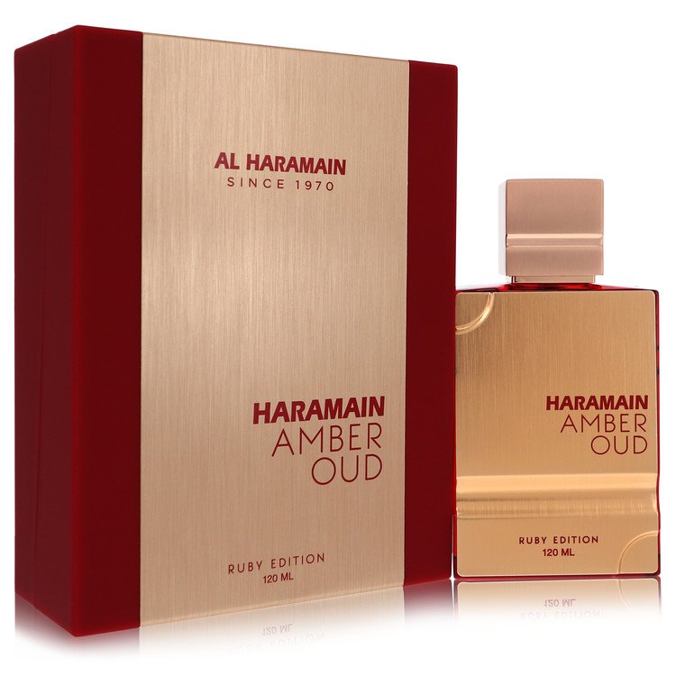 Al Haramain Amber Oud Ruby Eau De Parfum Spray 4 oz Eau De Parfum Spray (Unisex) For Women By Al Haramain