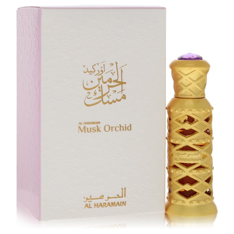 Al Haramain Musk Orchid 0.41 oz Concentrated Perfume Oil For Women By Al Haramain