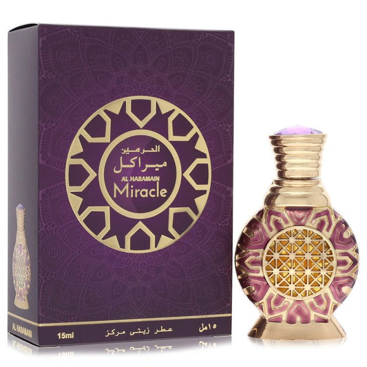 Al Haramain Miracle 0.51 oz Concentrated Perfume Oil For Women By Al Haramain