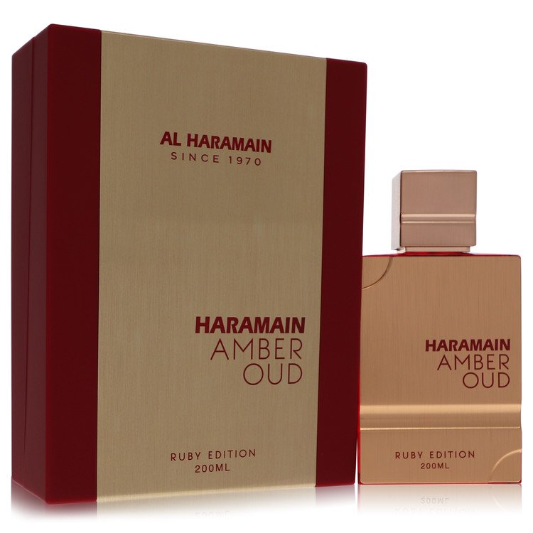 Al Haramain Amber Oud Ruby Eau De Parfum Spray 6.7 oz Eau De Parfum Spray (Unisex) For Women By Al Haramain