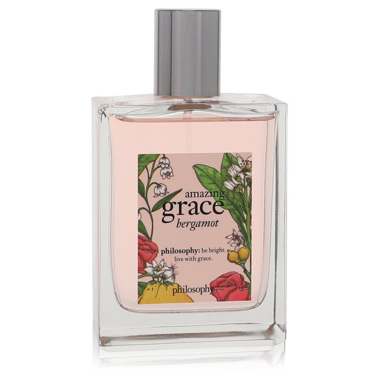 Amazing Grace Bergamot Eau De Toilette Spray 4 oz Eau De Toilette Spray (Unboxed) For Women By Philosophy