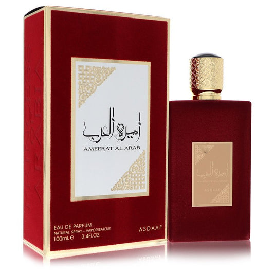 Lattafa Asdaaf Ameerat Al Arab Eau De Parfum Spray 3.4 oz Eau De Parfum Spray (Unisex) For Men By Lattafa