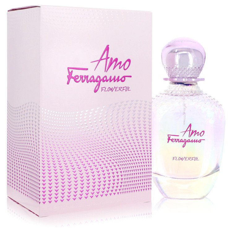 Amo Flowerful 3.4 oz Eau De Toilette Spray For Women By Salvatore Ferragamo