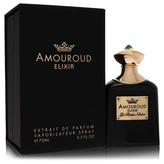 Amouroud Elixir La Rose Noire 2.5 oz Extrait De Parfum Spray For Women By Amouroud
