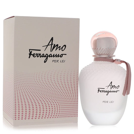 Amo Ferragamo Per Lei 3.4 oz Eau De Parfum Spray For Women By Salvatore Ferragamo