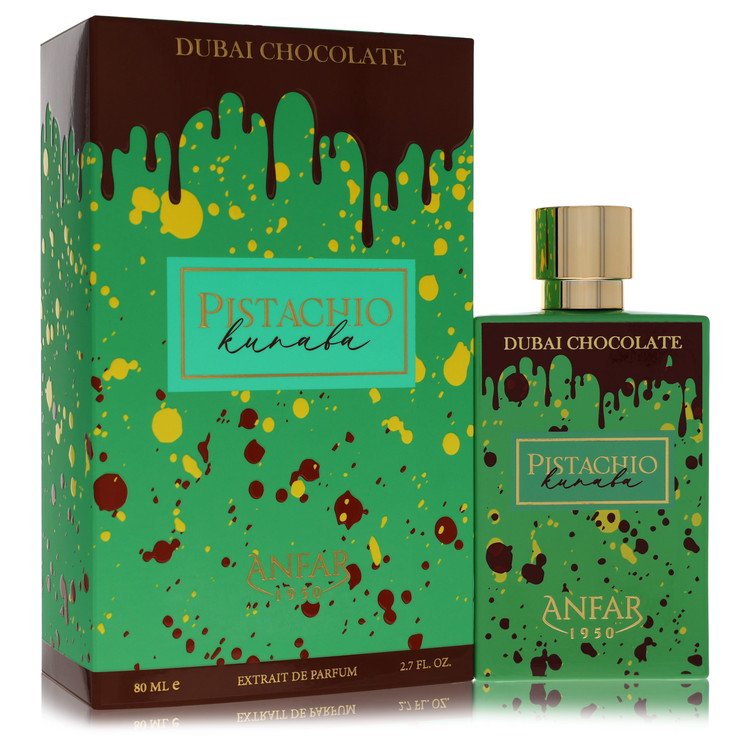 Anfar Pistachio Kunafa Extrait De Parfum Spray By Anfar 2.7 oz Extrait De Parfum Spray For Men By Anfar