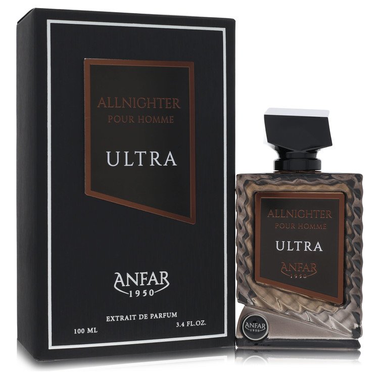Anfar All Nighter Ultra Extrait De Parfum Spray By Anfar 3.4 oz Extrait De Parfum Spray For Men By Anfar