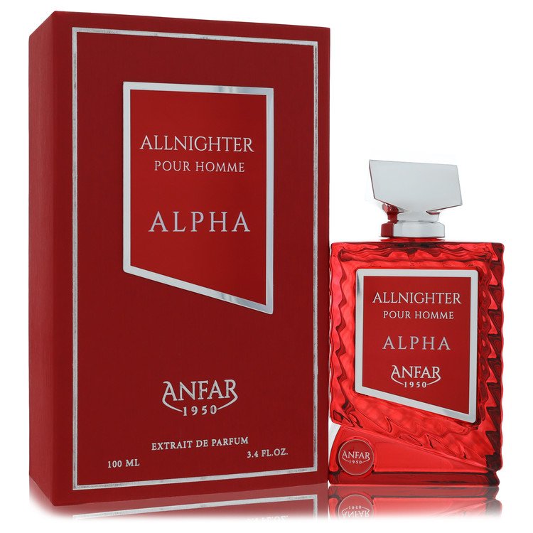 Anfar All Nighter Alpha Extrait De Parfum Spray By Anfar 3.4 oz Extrait De Parfum Spray For Men By Anfar