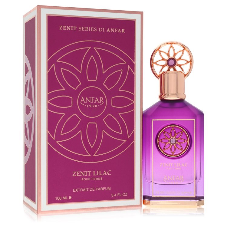 Anfar Zenit Lilac Extrait De Parfum Spray By Anfar 3.4 oz Extrait De Parfum Spray For Women By Anfar