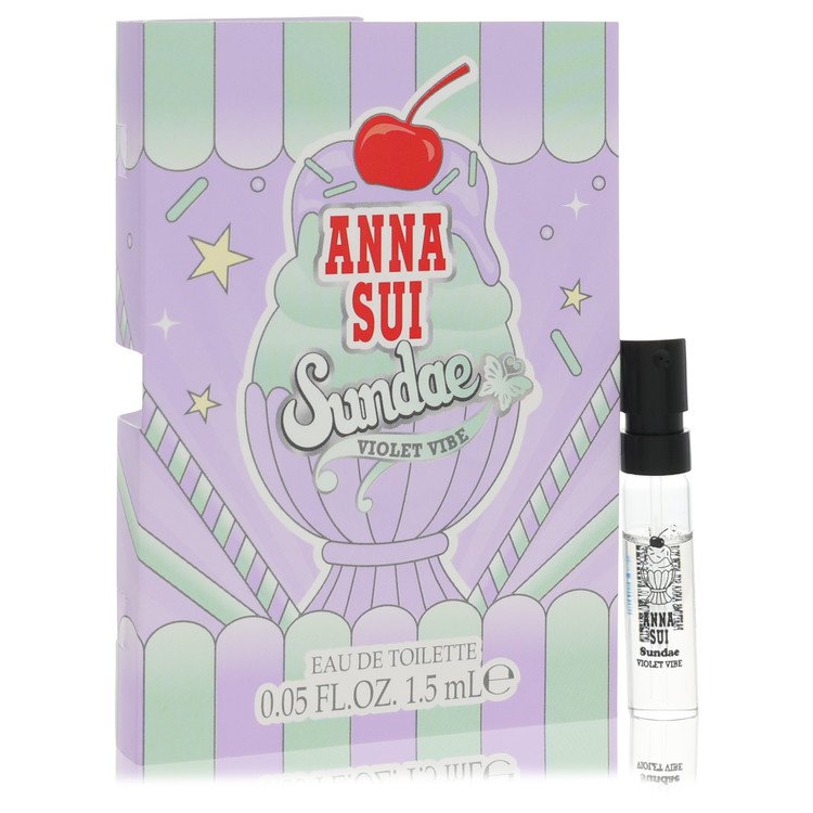 Anna Sui Sundae Violet Vibe Vial 0.05 oz Vial (sample) For Women By Anna Sui