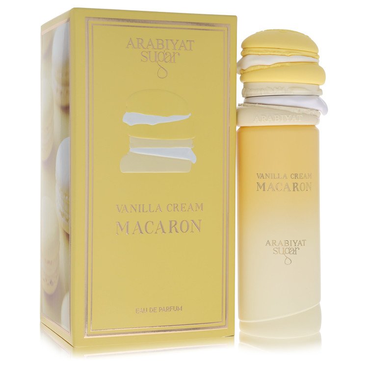 Arabiyat Sugar Vanilla Cream Macaron Eau De Parfum Spray 3.4 oz Eau De Parfum Spray (Unisex) For Women By Arabiyat