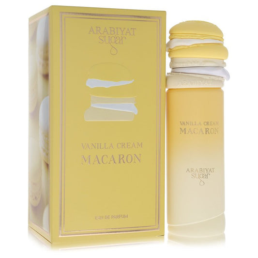 Arabiyat Sugar Vanilla Cream Macaron Eau De Parfum Spray 3.4 oz Eau De Parfum Spray (Unisex) For Women By Arabiyat
