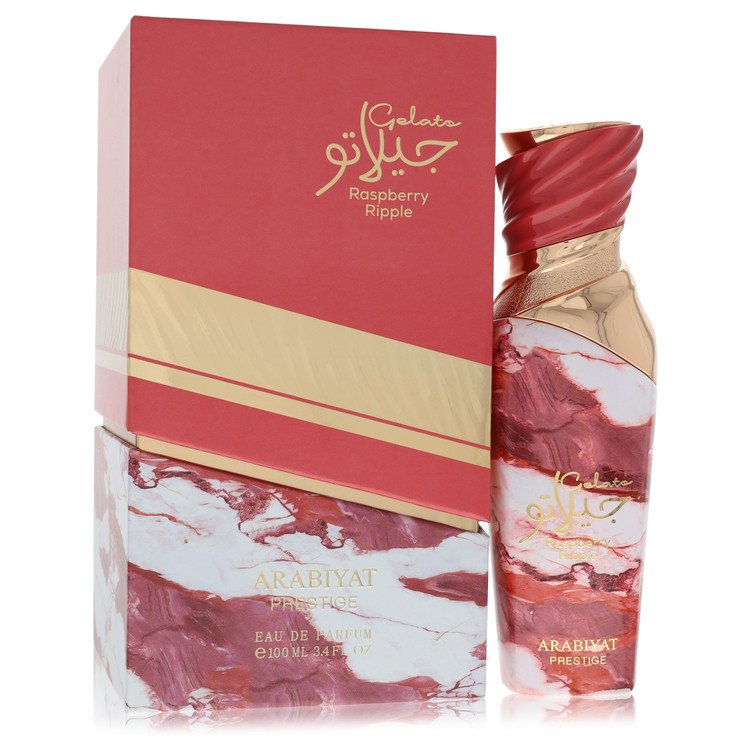 Arabiyat Prestige Gelato Raspberry Ripple 3.4 oz Eau De Parfum Spray For Women By Arabiyat Prestige