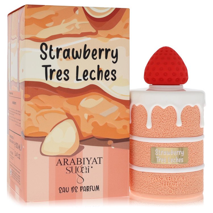 Arabiyat Sugar Strawberry Tres Leches 3.4 oz Eau De Parfum Spray For Women By Arabiyat