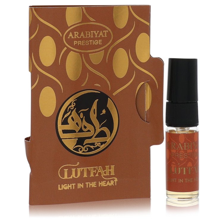 Arabiyat Prestige Lutfah Light In The Heart 0.1 oz Mini EDP Spray For Men By Arabiyat Prestige