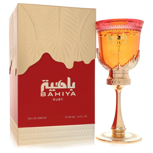 Arabiyat Prestige Bahiya Ruby Eau De Parfum Spray 3.4 oz Eau De Parfum Spray (Unisex) For Men By Arabiyat Prestige