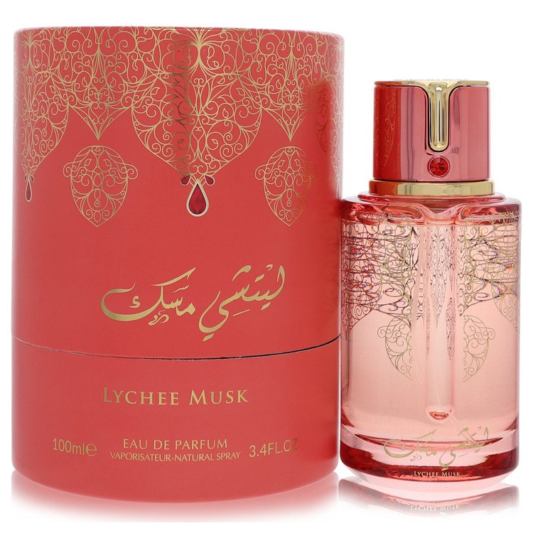 Arabiyat Prestige Lychee Musk Eau De Parfum Spray 3.4 oz Eau De Parfum Spray (Unisex) For Women By Arabiyat Prestige