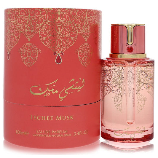Arabiyat Prestige Lychee Musk Eau De Parfum Spray 3.4 oz Eau De Parfum Spray (Unisex) For Women By Arabiyat Prestige