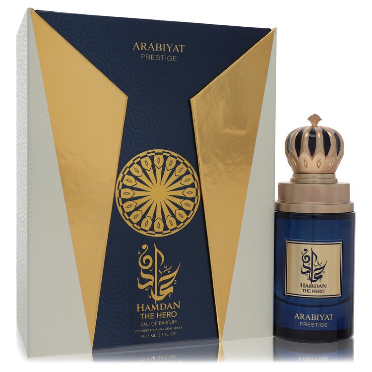 Arabiyat Prestige Hamdan The Hero Eau De Parfum Spray 2.5 oz Eau De Parfum Spray (Unisex) For Men By Arabiyat Prestige
