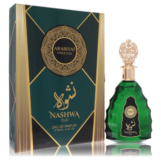 Arabiyat Prestige Nashwa Oud Eau De Parfum Spray 3.4 oz Eau De Parfum Spray (Unisex) For Men By Arabiyat Prestige