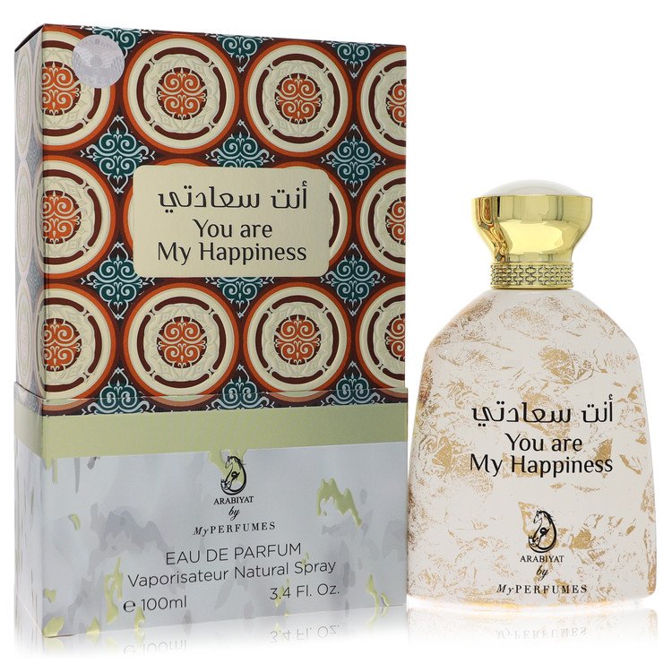 Arabiyat You Are My Happiness 3.4 oz Eau De Parfum Spray (Unisex) For Men By My Perfumes