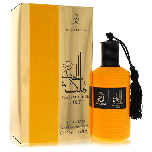 Arabiyat Malikat Al Hub Gold Eau De Parfum Spray 3.4 oz Eau De Parfum Spray (Unisex) For Women By My Perfumes